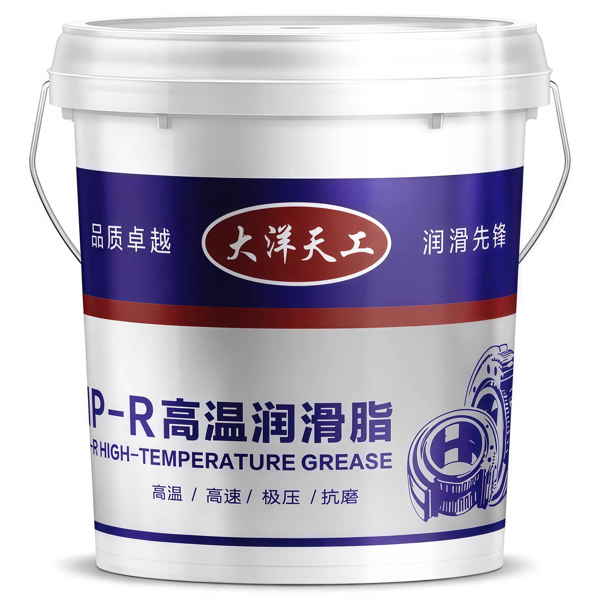 HP-R高温润滑脂380度滴点高温脂耐磨耐高温轴承脂颗粒机粉碎机