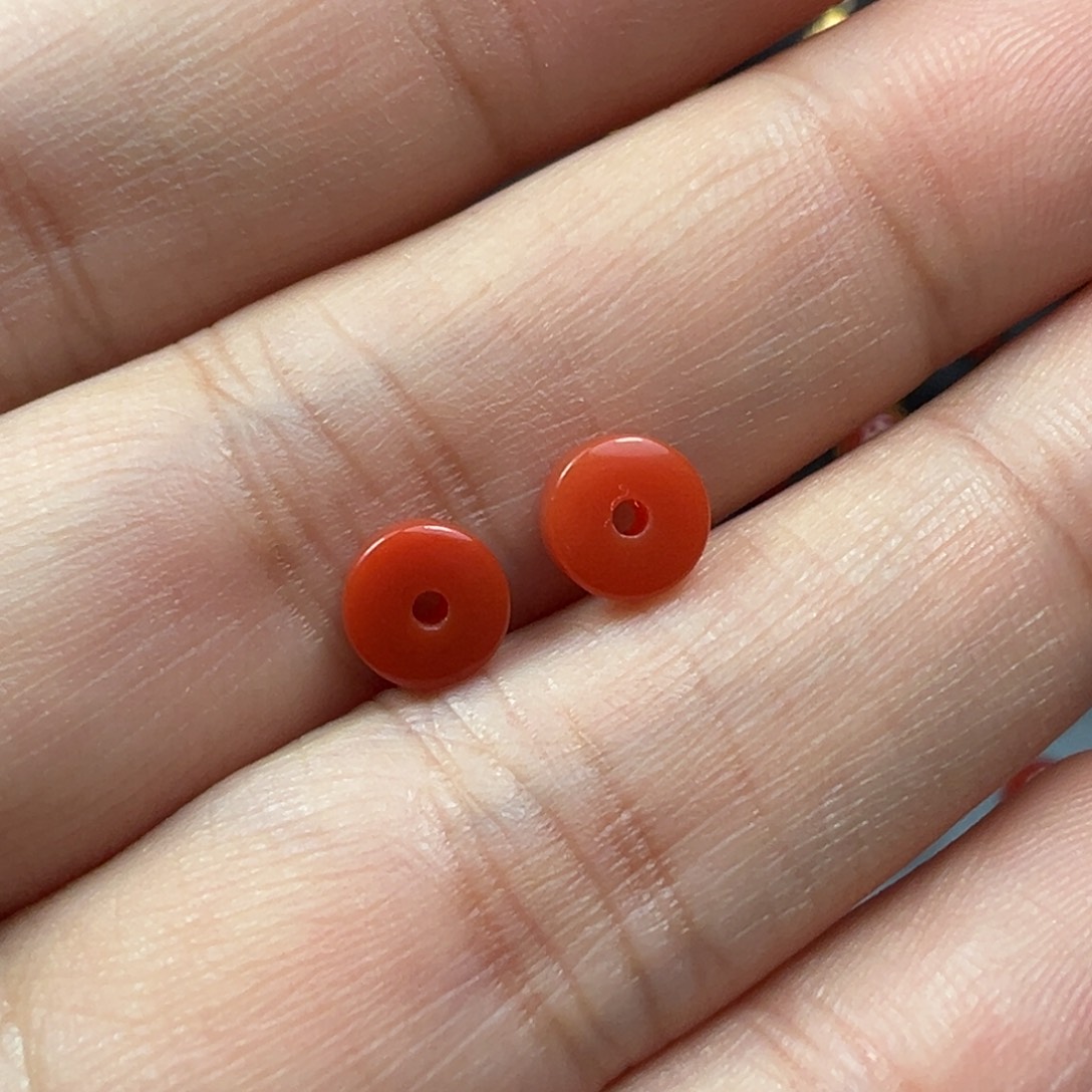 南红玛瑙珠子未镶嵌