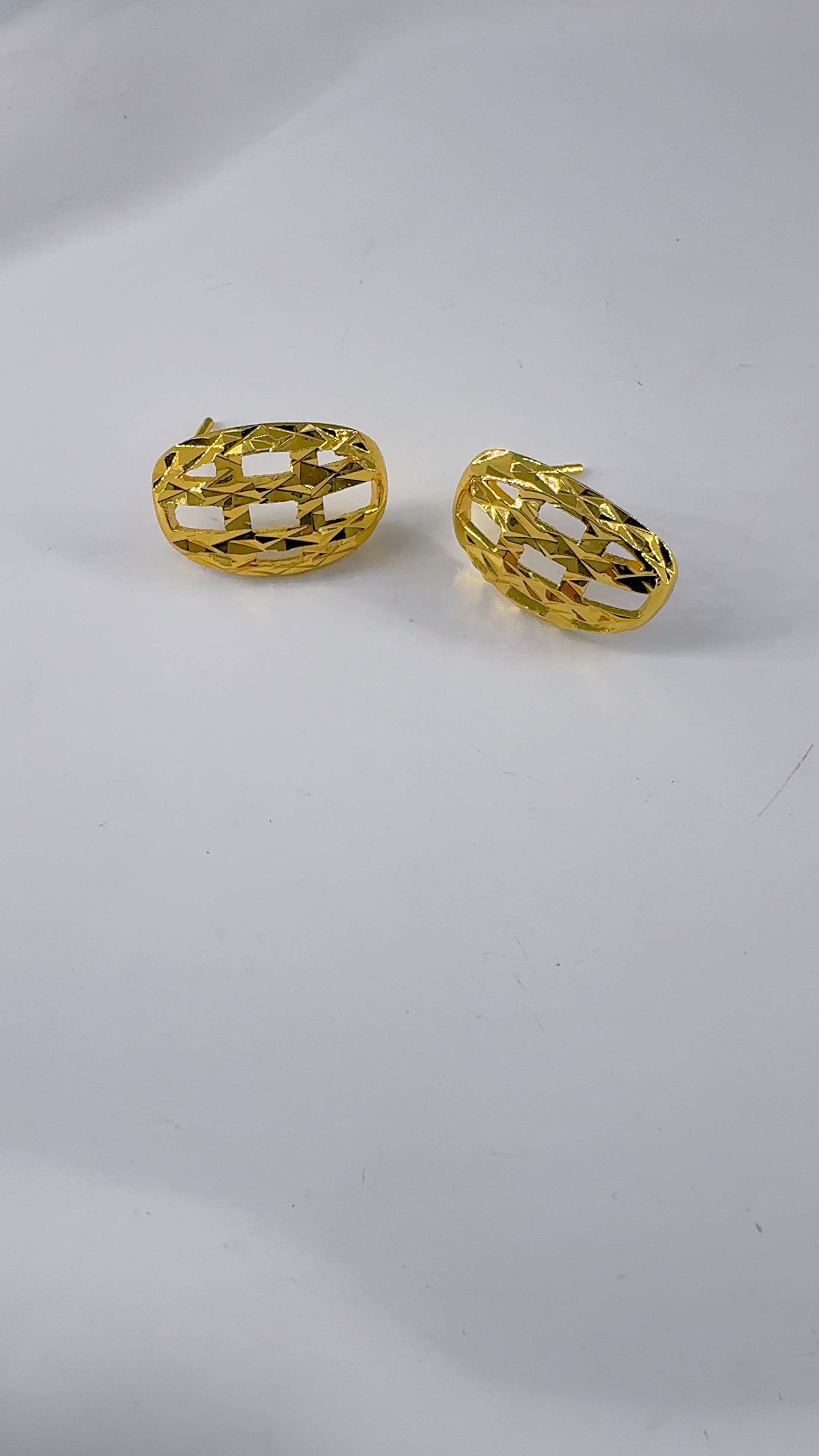 铜合金仿水晶耳饰 新款耳环002  不掉色