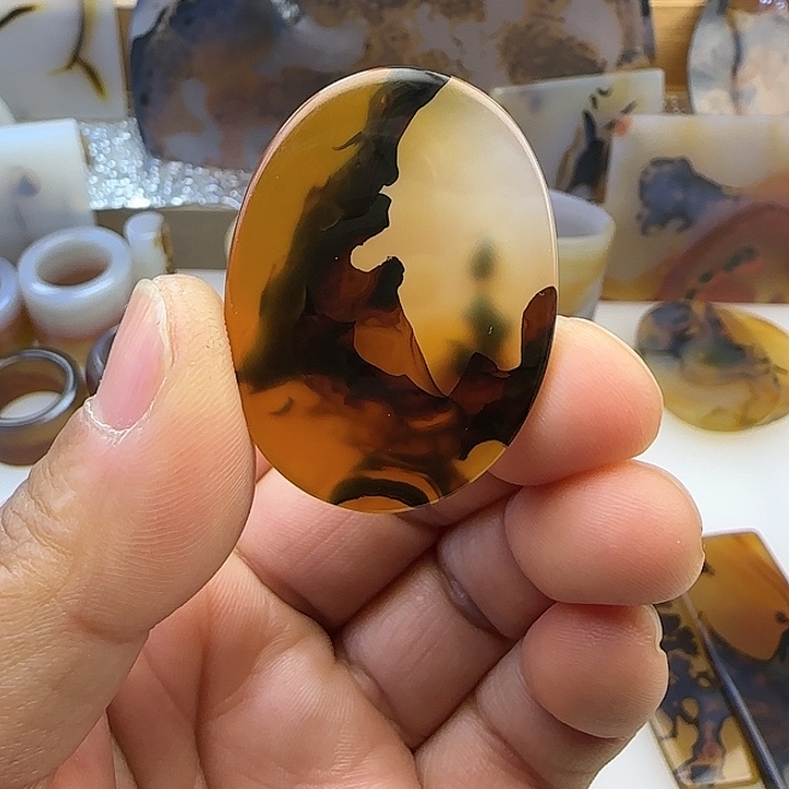 玛瑙/玉髓未镶嵌颈饰