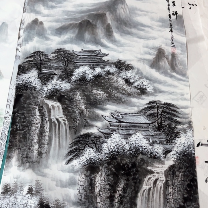 国画大*哥作品作品作品原文月明秋雨