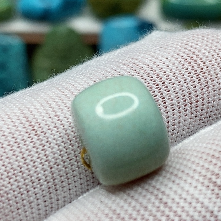 绿松石未镶嵌天然原矿 地大质检