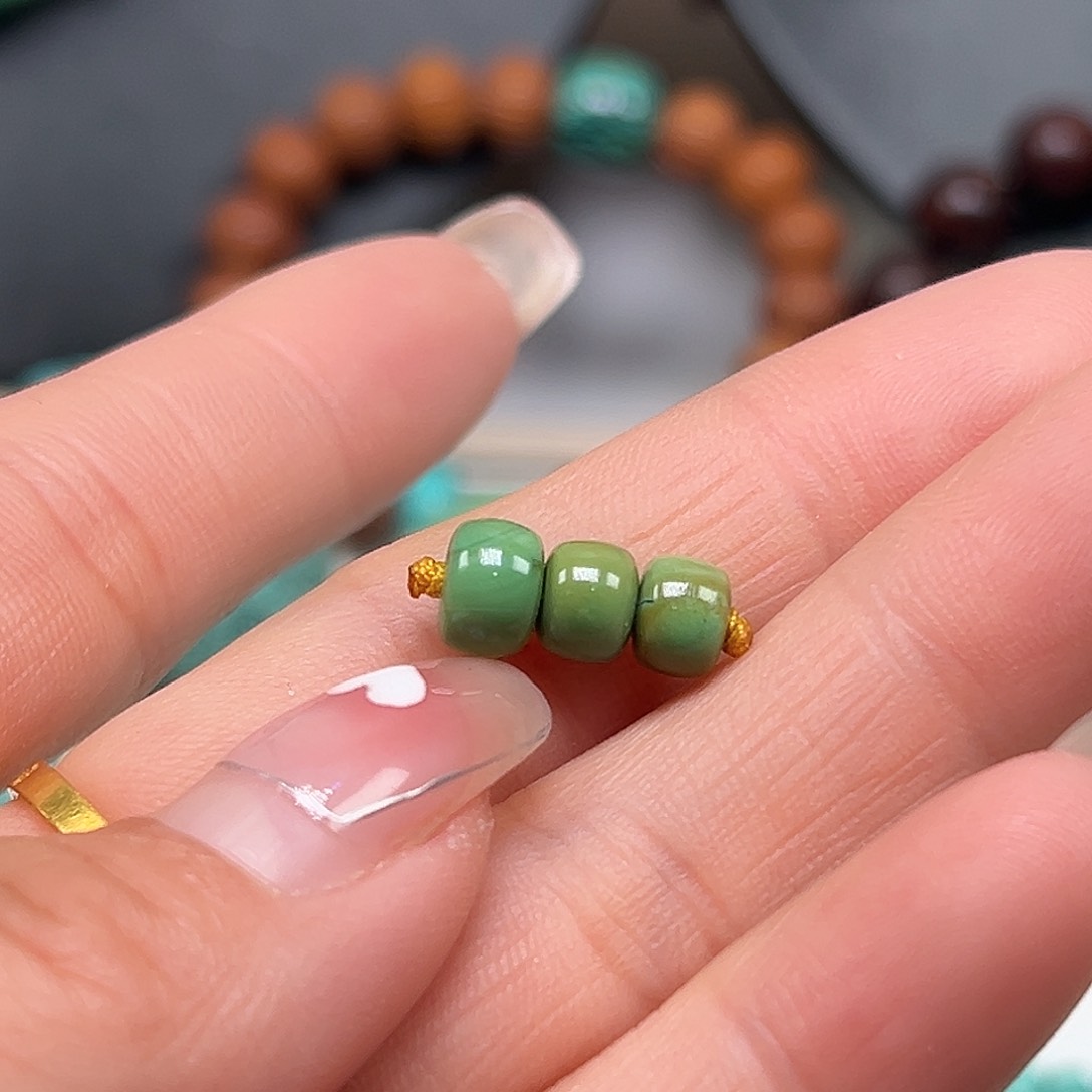 绿松石珠宝半成品未镶嵌