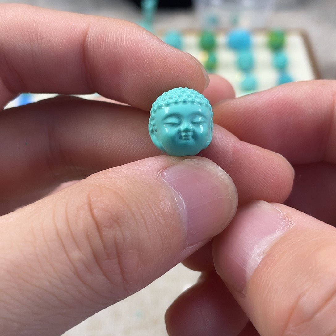 原生态湖北松配饰，直径12