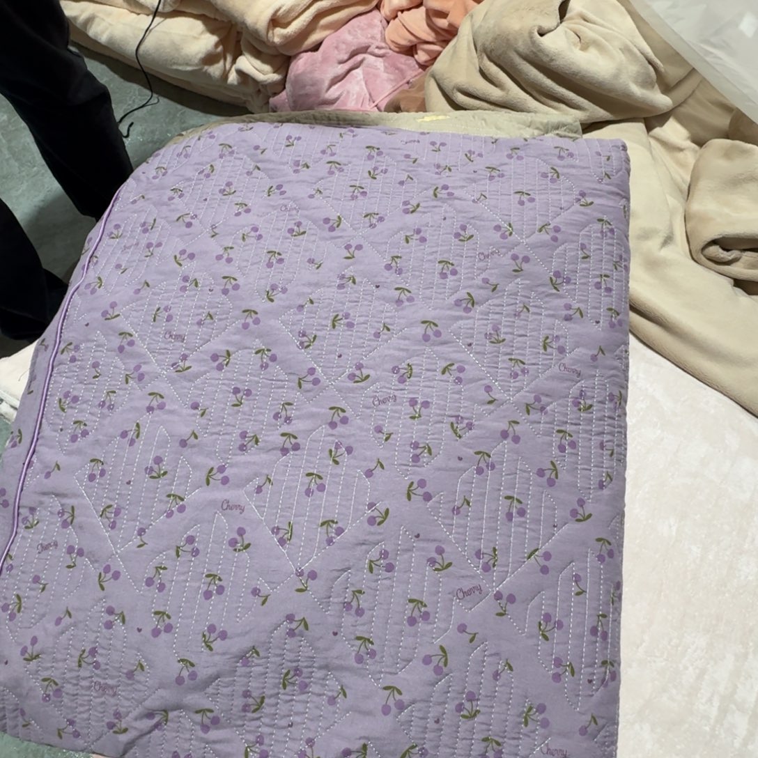 绵羊毛聚酯纤维一米八防水床笠