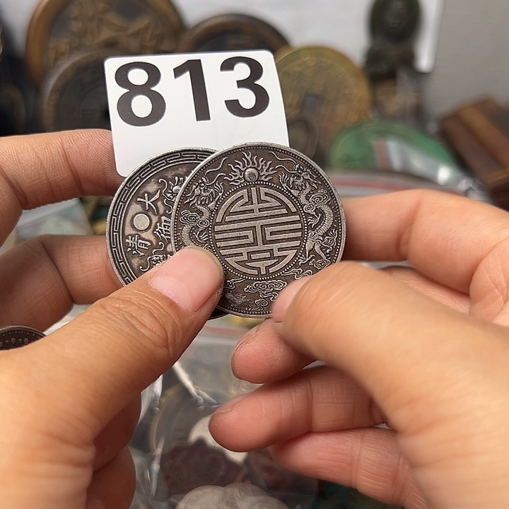 龙***下铜复古文创工艺品