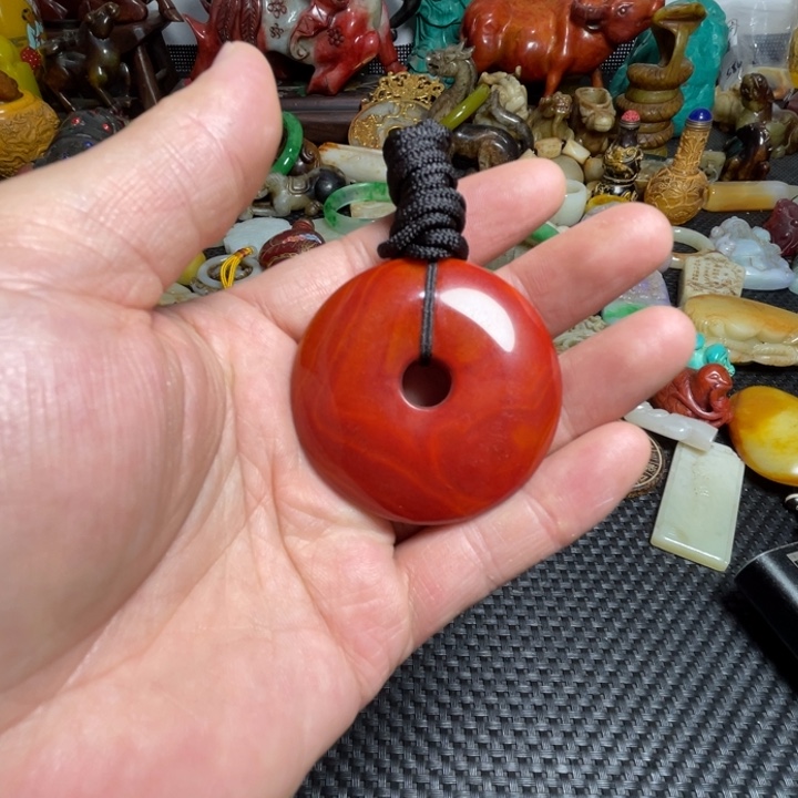 滴血莲花菩提把件