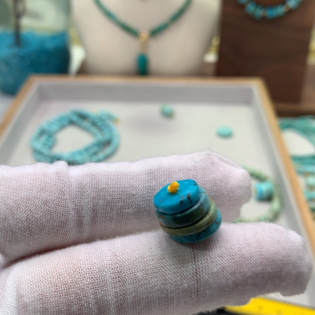 绿松石未镶嵌配饰