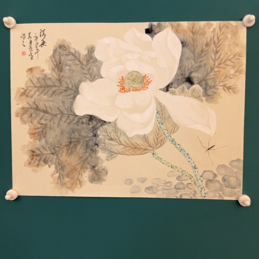 国画董老师作品画作