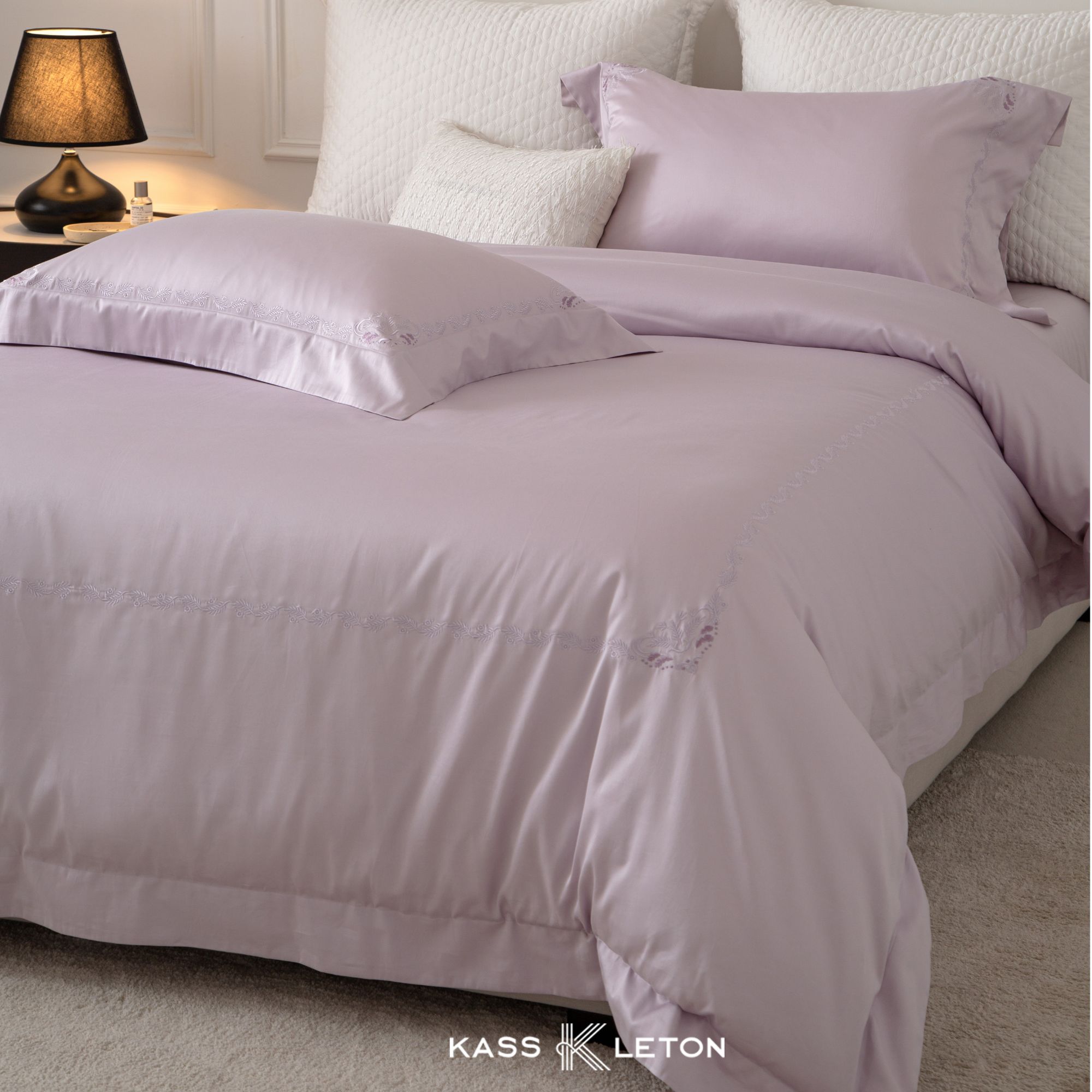 KASS LETON 卡诗兰顿【克洛维】全棉高端轻奢四件套 