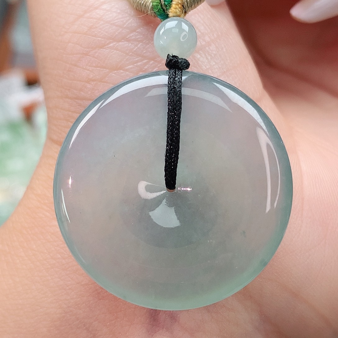 颈饰未镶嵌翡翠扣