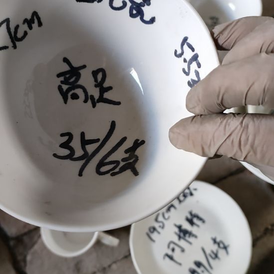 陶瓷四厂强化瓷6支5寸半