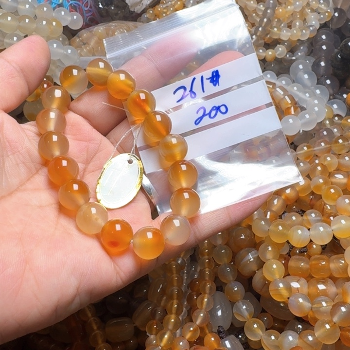 玛瑙/玉髓颈饰未镶嵌高**水261