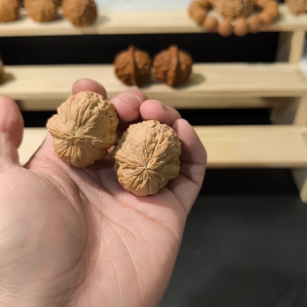 吊坠文玩核桃35+金蟾尊