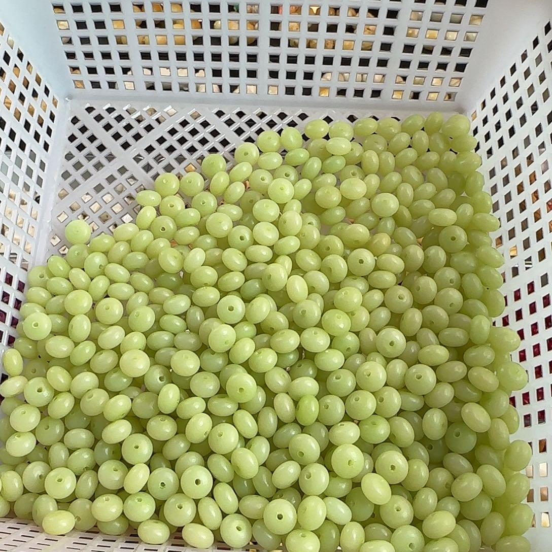 菩提根/象牙果吊坠微瑕卡9果绿算盘300颗