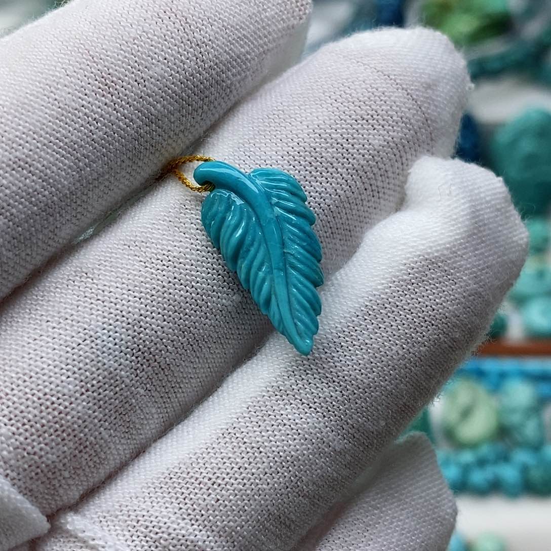 绿松石珠宝奇石未镶嵌