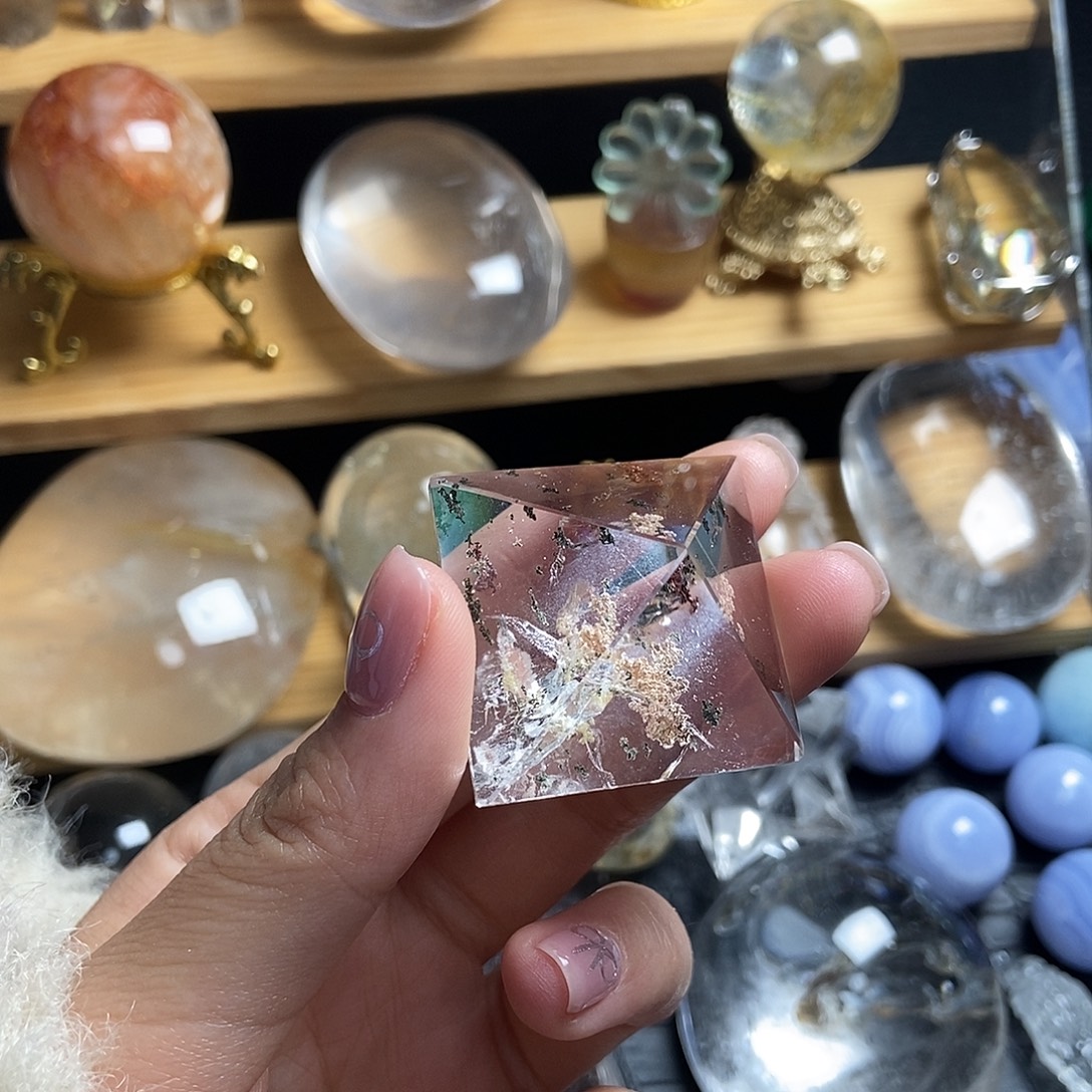 水晶珠宝半成品未镶嵌