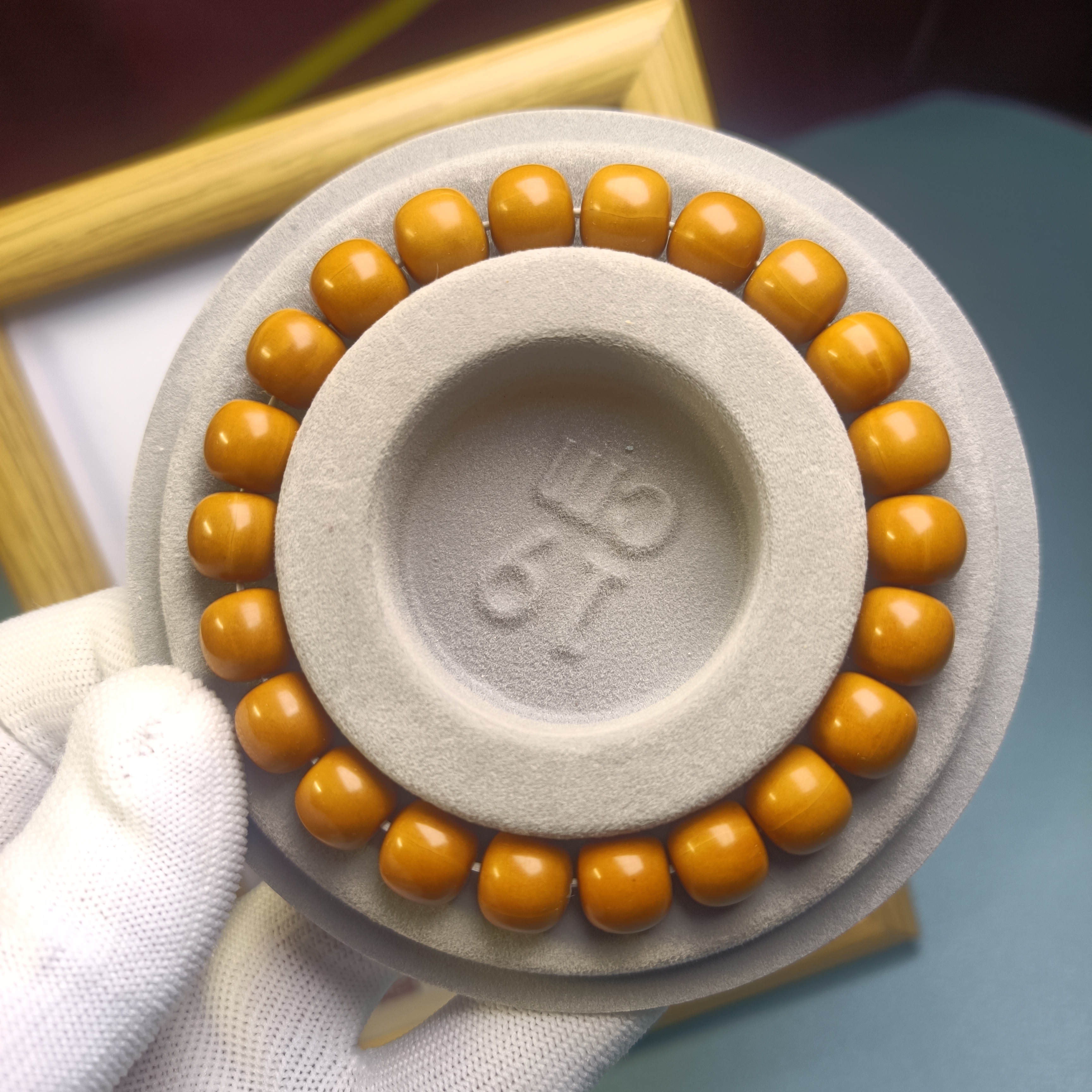 河川 小老型 全品 原皮原色 猴头核桃手串