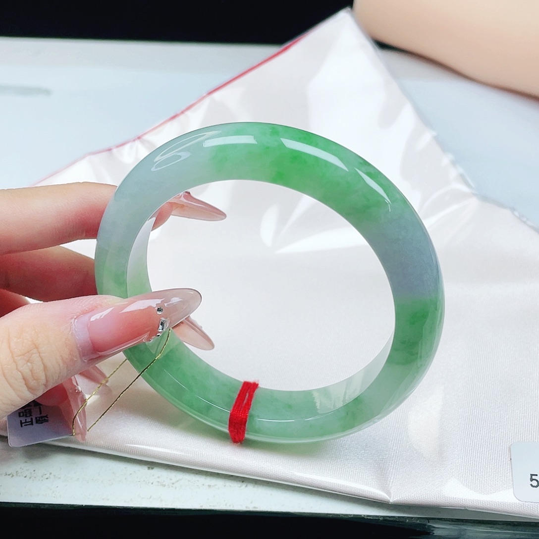 未镶嵌手镯翡翠56+