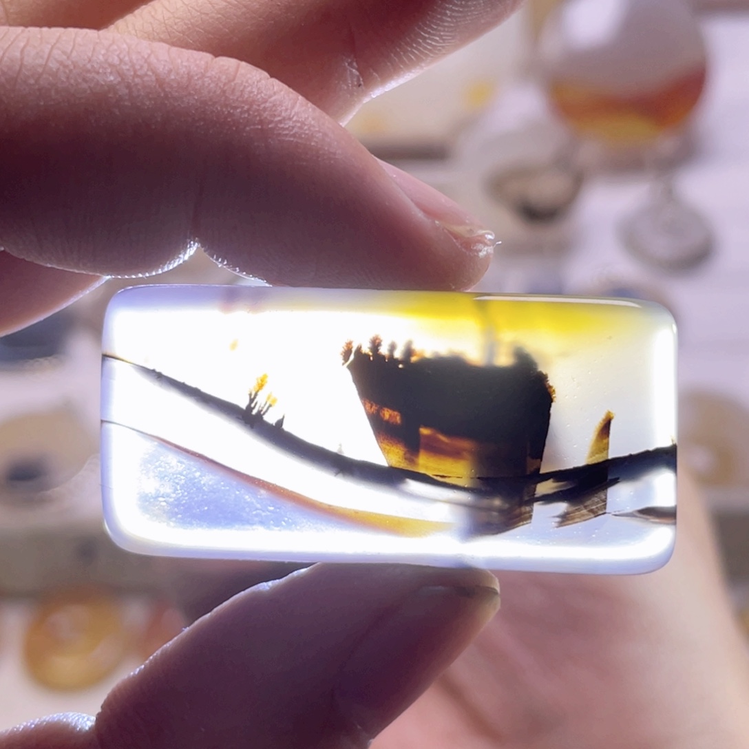 玛瑙/玉髓未镶嵌珠宝奇石