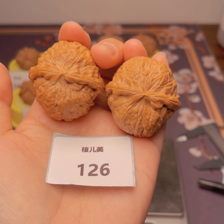 文玩核桃把件面*南瓜40尺126