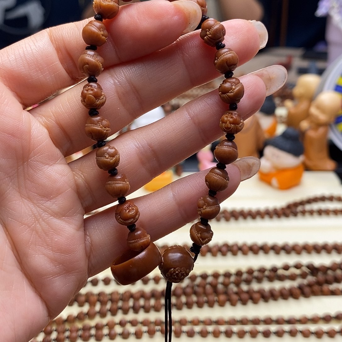 橄榄核吊坠0.75手串