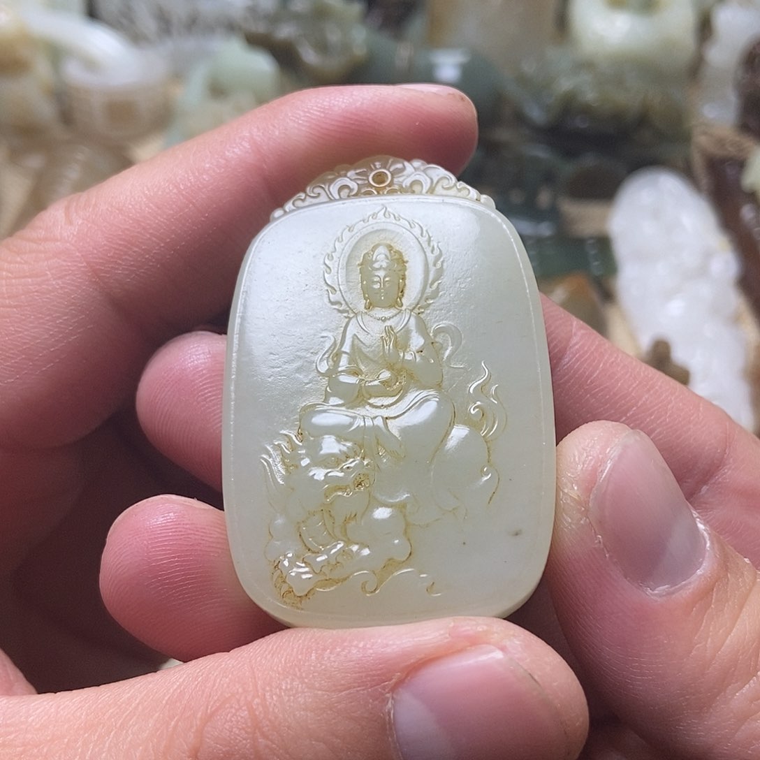 和田玉挂件未镶嵌