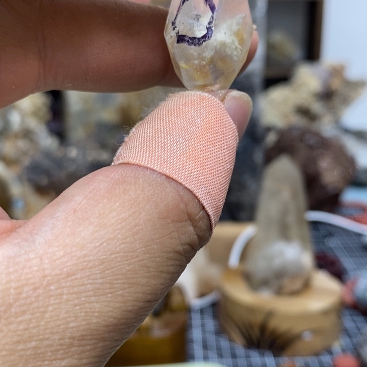 水晶水晶柱未镶嵌