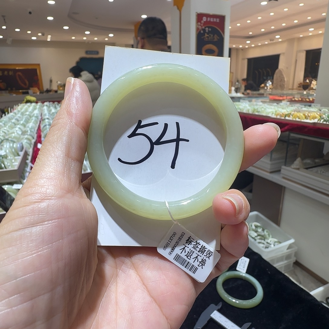 和田玉未镶嵌手镯315