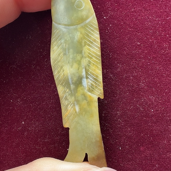 岫岩老玉（透闪石质玉）未镶嵌颈饰