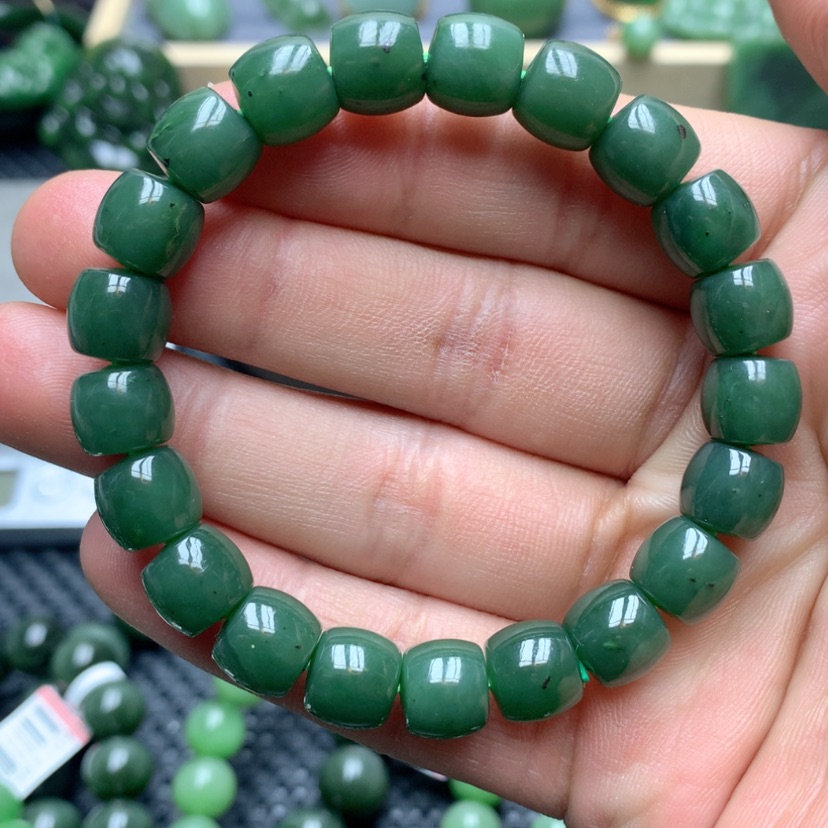 【闪购商品】和田玉（碧玉）手链未镶嵌