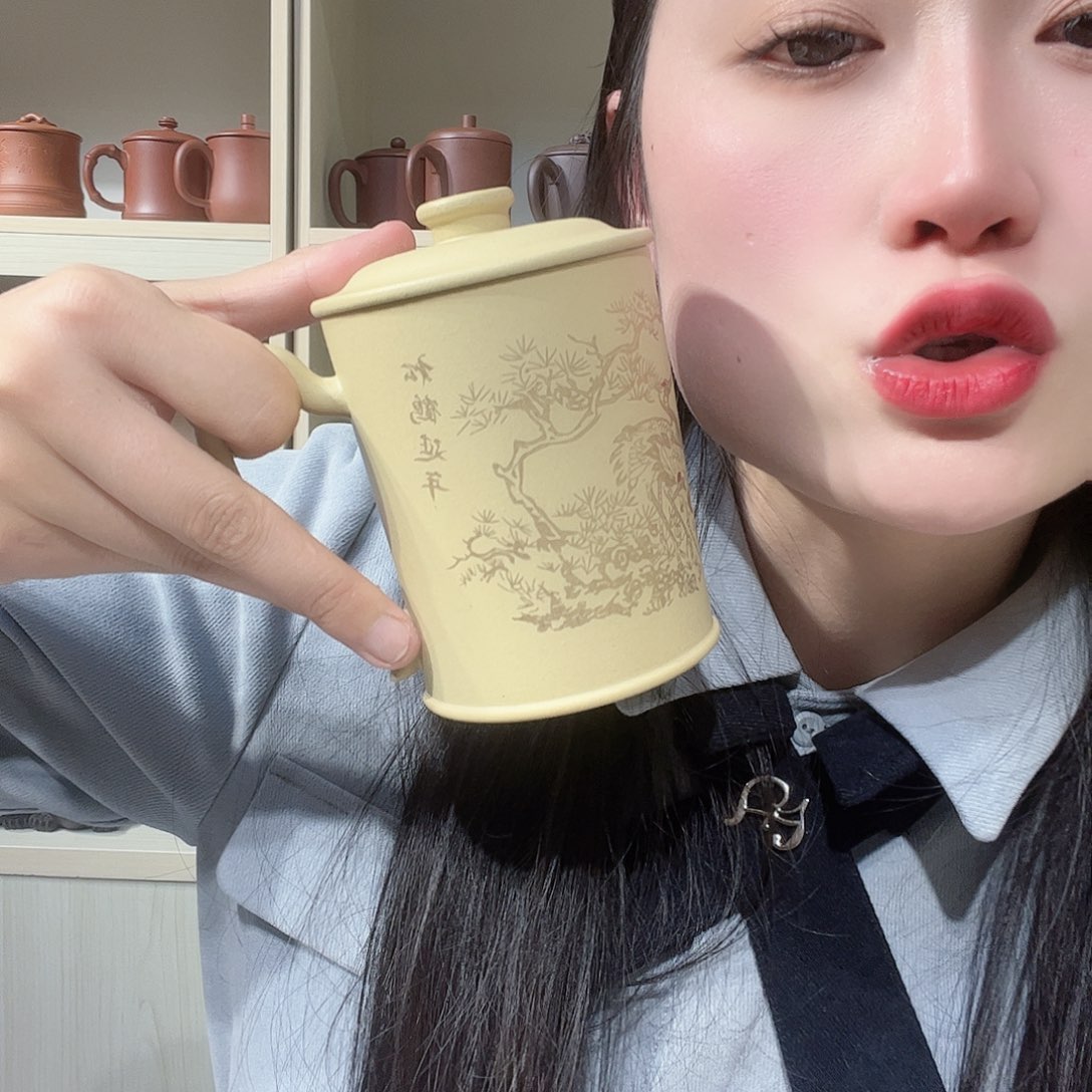 紫砂茶杯全部手工