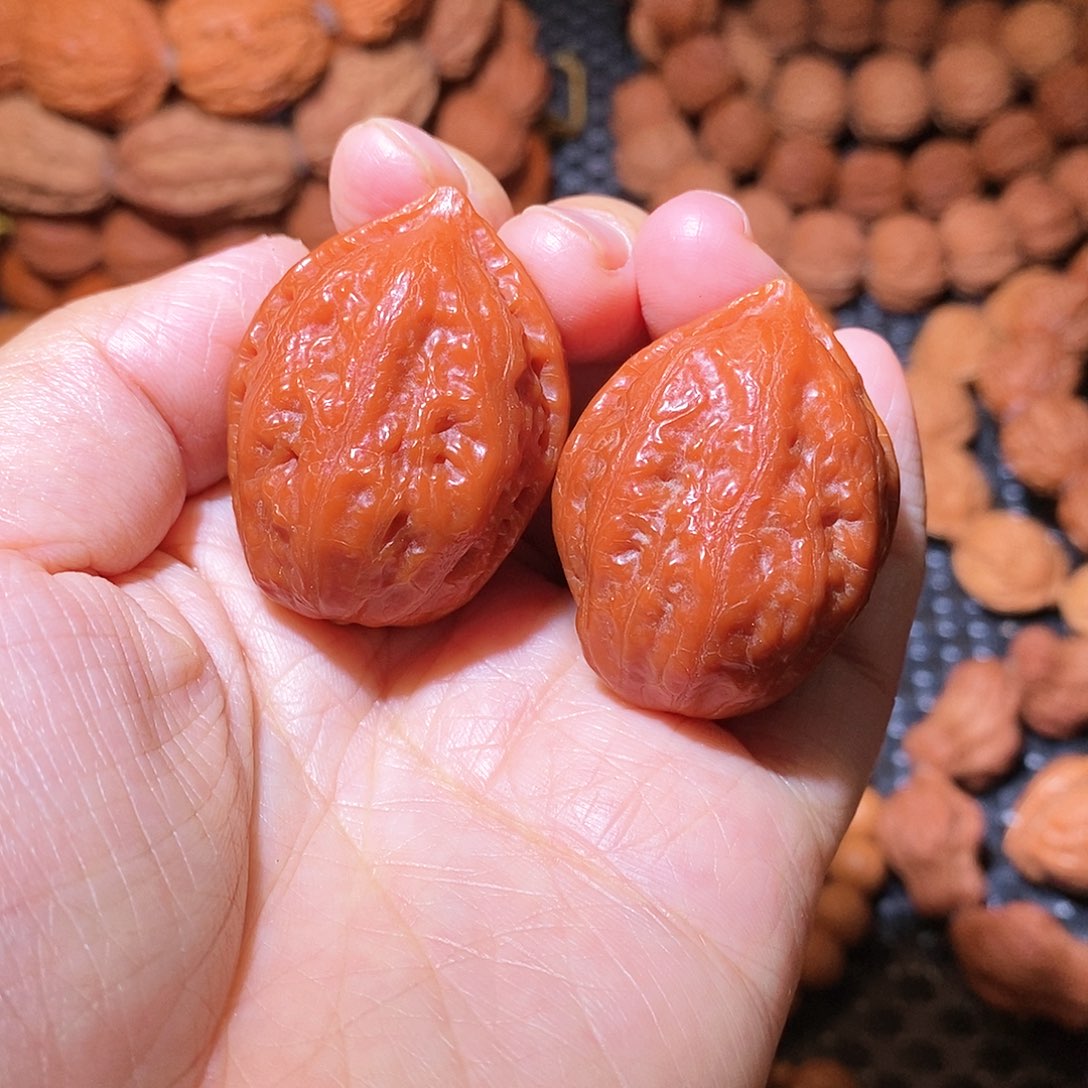 吊坠文玩核桃光头手捻