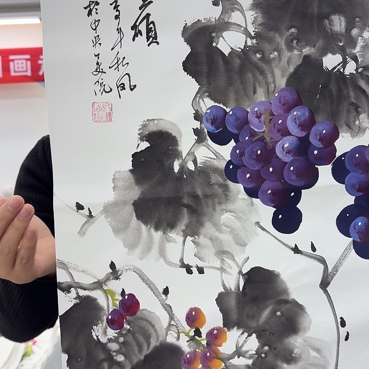 国画手绘国画作品