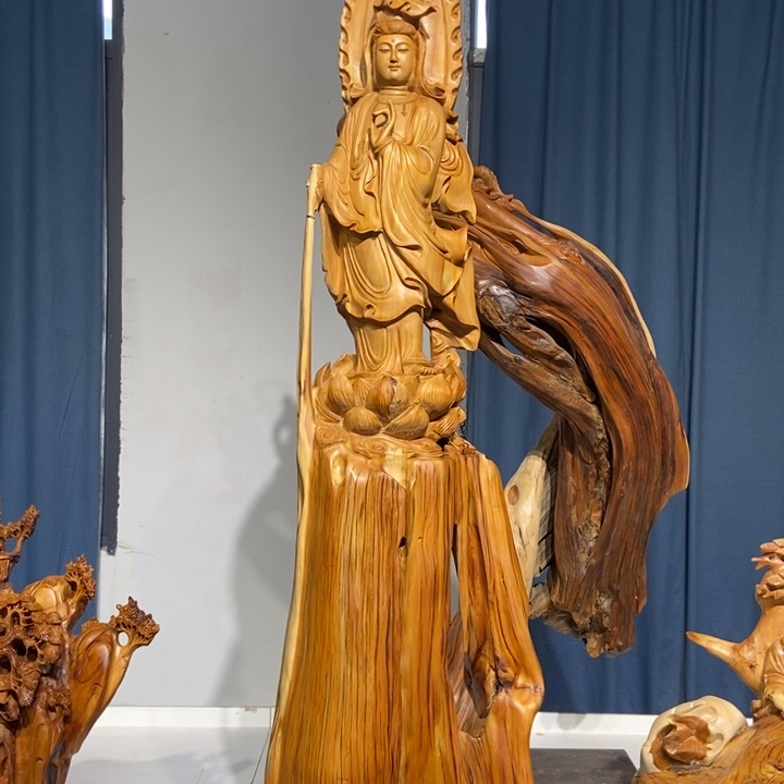 柏木（崖柏）随型摆件