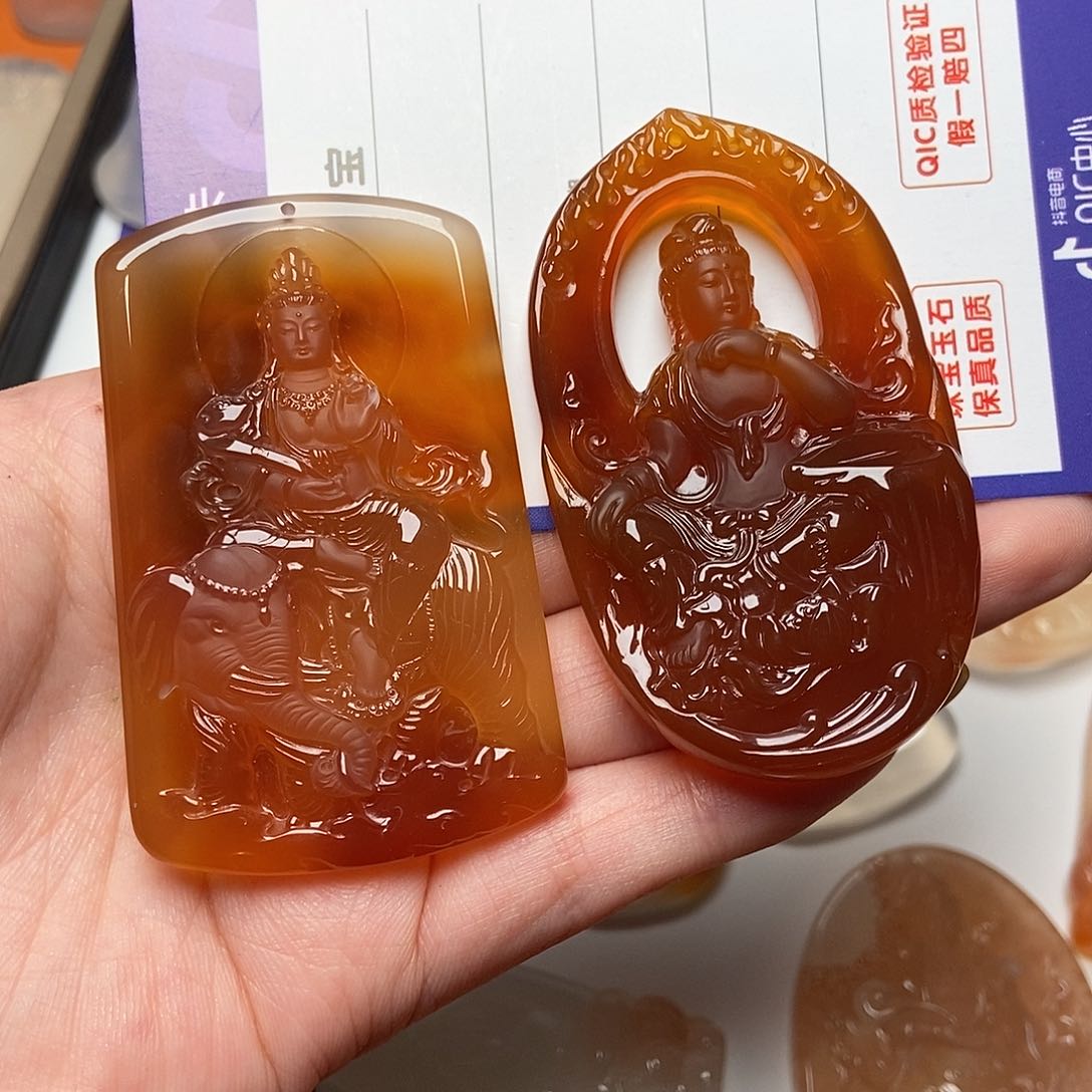 玛瑙/玉髓颈饰未镶嵌用****3