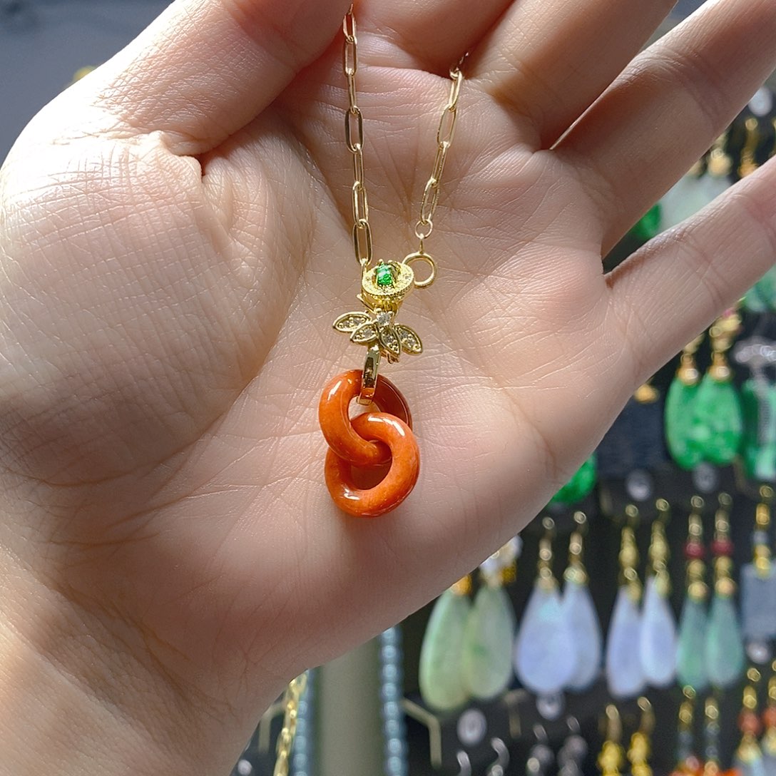 未镶嵌翡翠耳饰翡翠