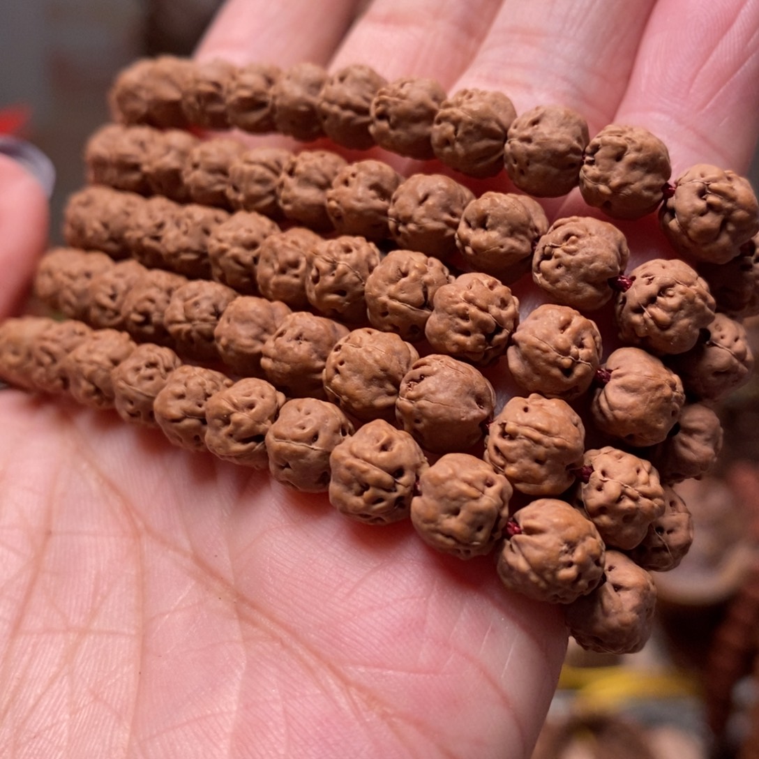 °***W菩提籽类佛手长串