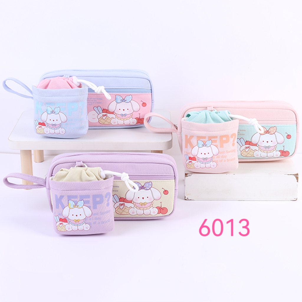 C-145大容量学生用可爱笔袋文具袋一单三个两单包邮