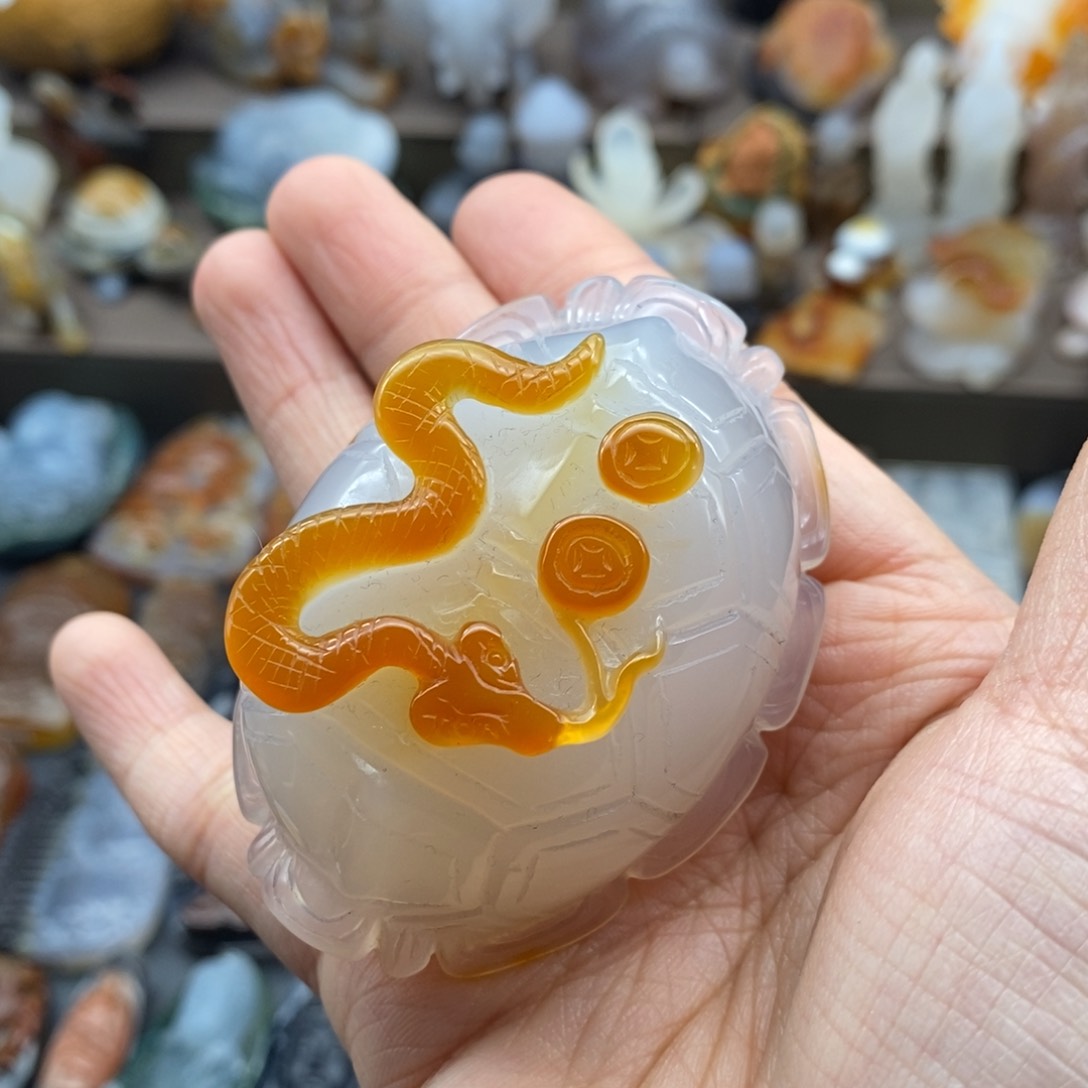 未镶嵌吊坠(不含链)玛瑙/玉髓