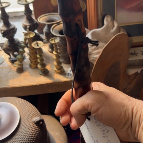 蜜安罐瓷香炉锡茶则