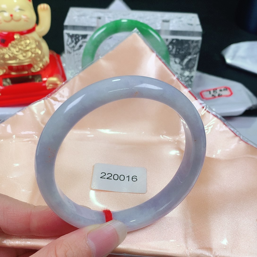 翡翠手镯未镶嵌  编号229916 正圈61