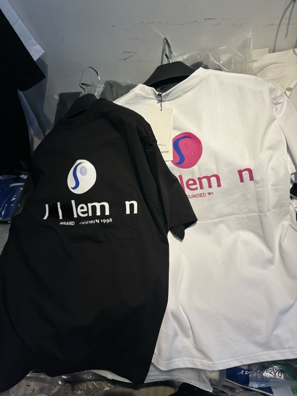 新款2025小鹿家粉色字母款纯棉短袖男女同款400克