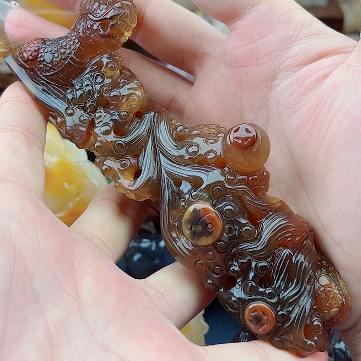 玛瑙吊坠未镶嵌刘*生