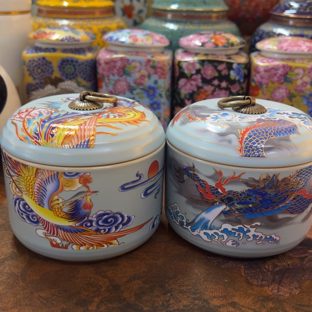 高端款家用茶叶罐