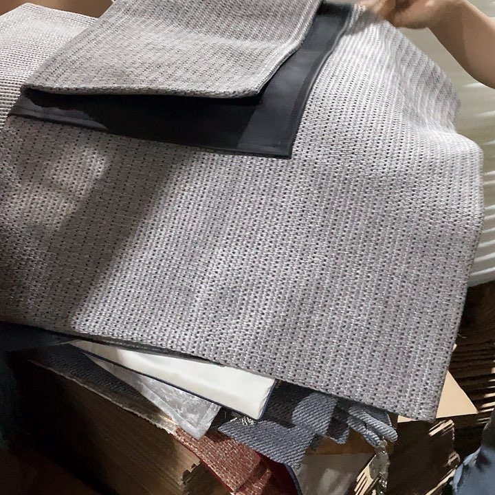 陶瓷花瓶，仿真绿植。