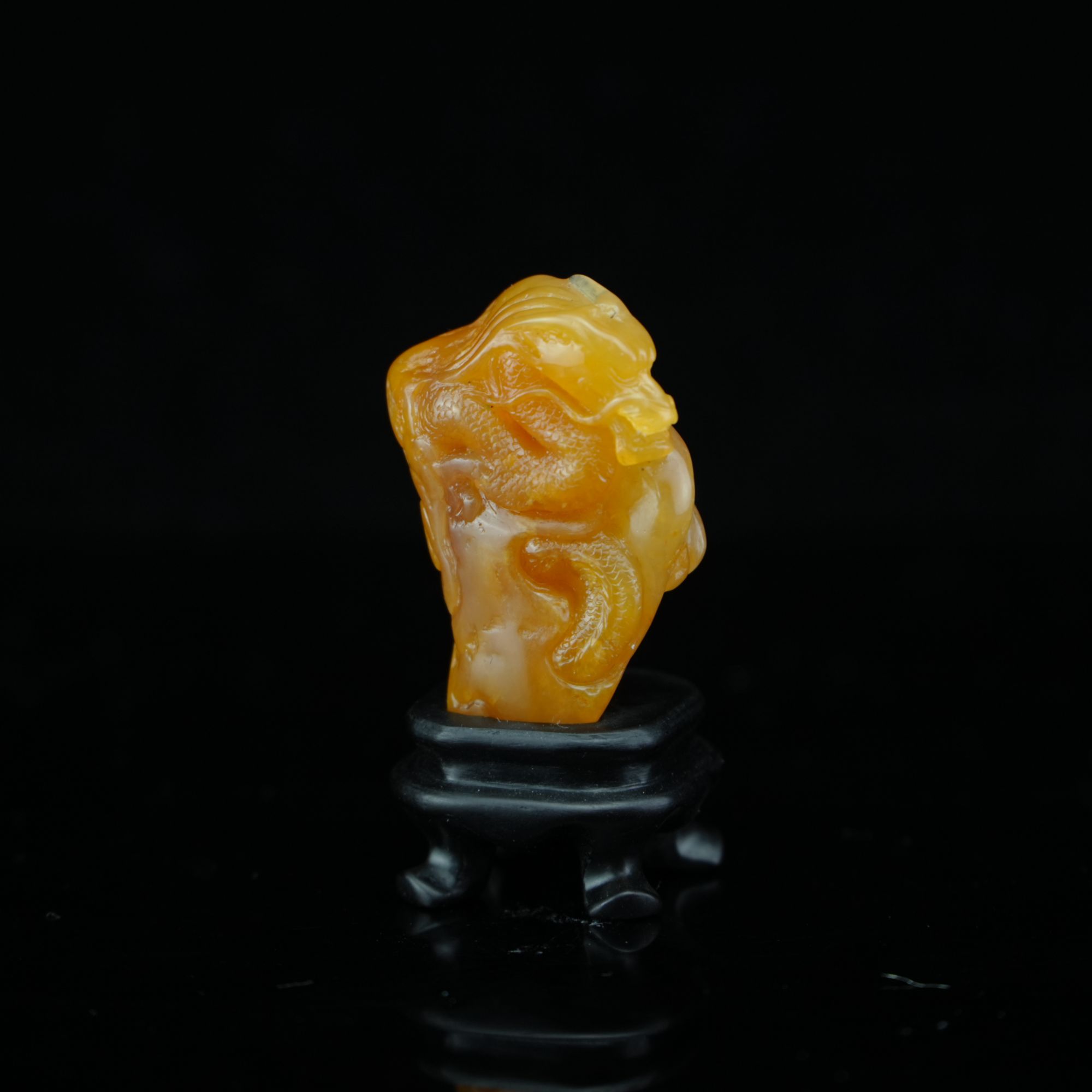 田黄 螭龙 /朵云轩 TW34012FY