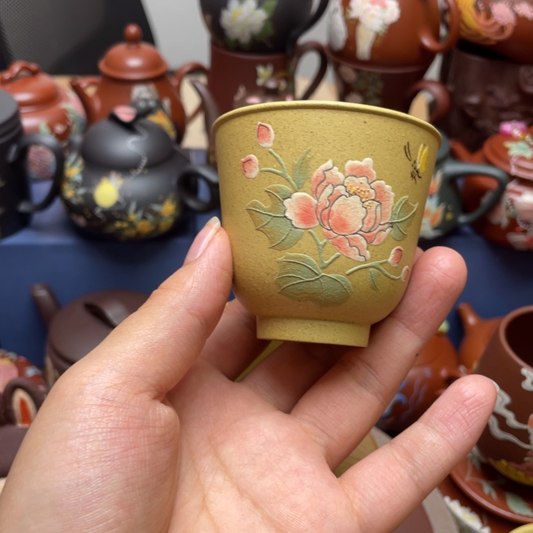 茶杯紫砂紫砂主人杯70cc