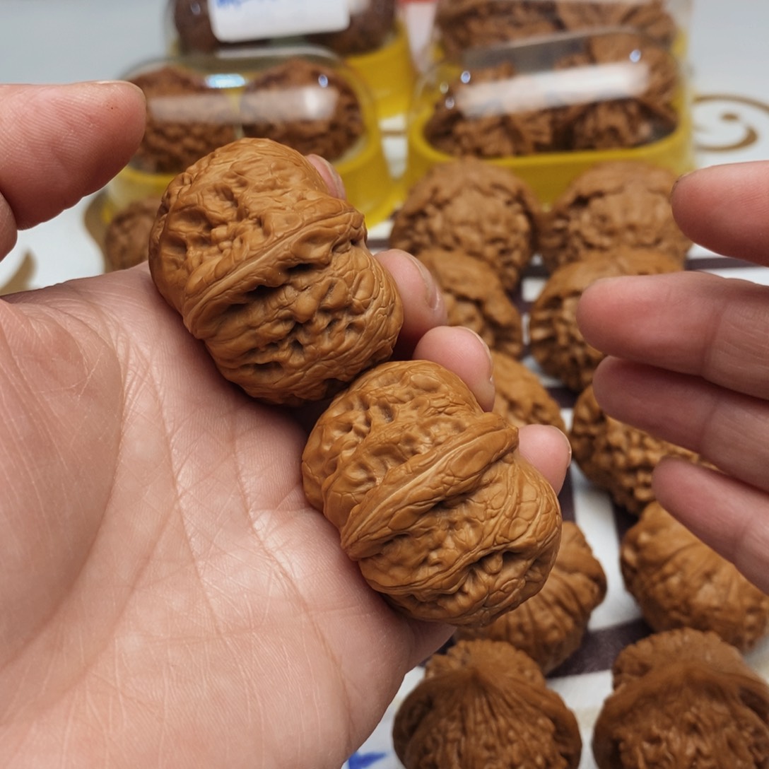 文玩核桃吊坠元宝41尺全品