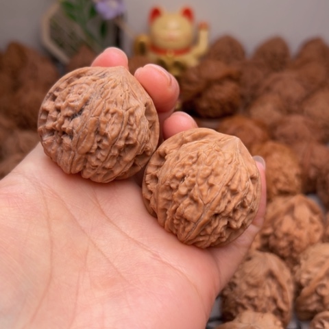 吊坠文玩核桃野生无名全品38